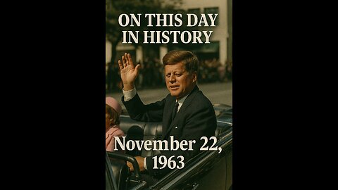 President JFK Assassinated — 1963