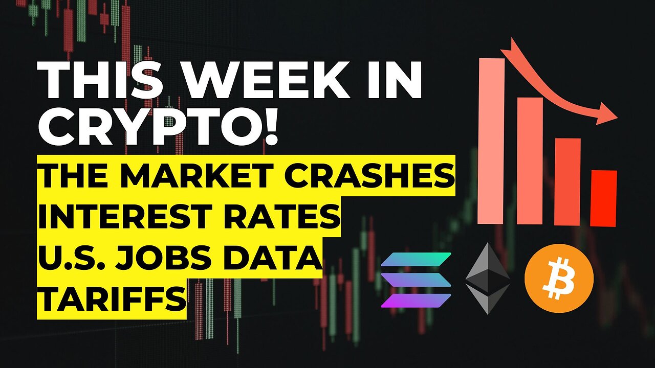 Crypto Market Crashes | Unemployment Rate Rises | FED Meeting Outcome (Weekly Crypto News Roundup)