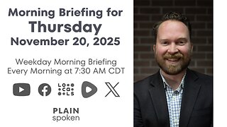Thursday Morning Briefing (Nov. 20, 2025)