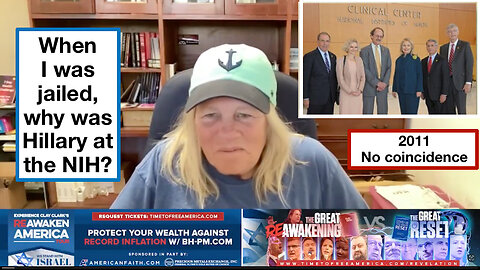 2011 No Coincidence When I was Jailed Why was Hillary at the NIH?