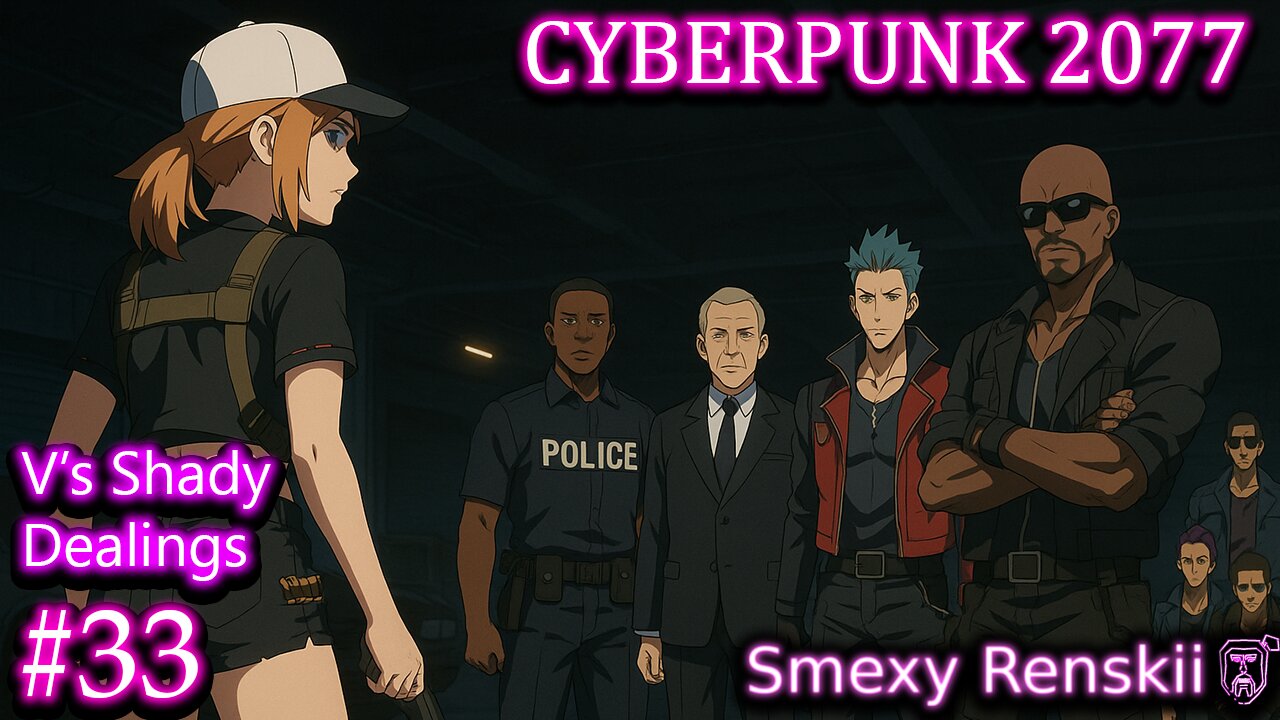 V Joins Tucker and Nick as a Fed!? - Cyberpunk 2077 #33 - SmexyRenskii Gameplay