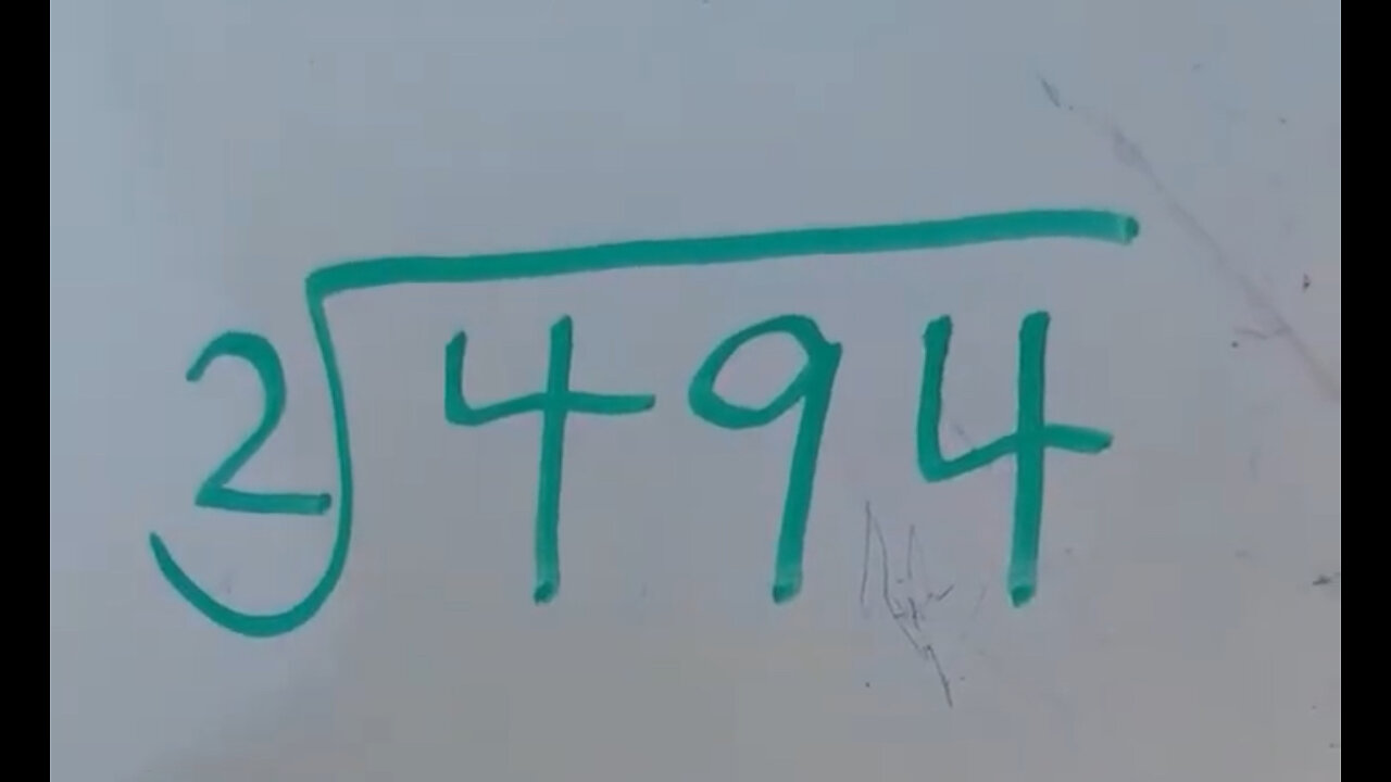 Long Division Example