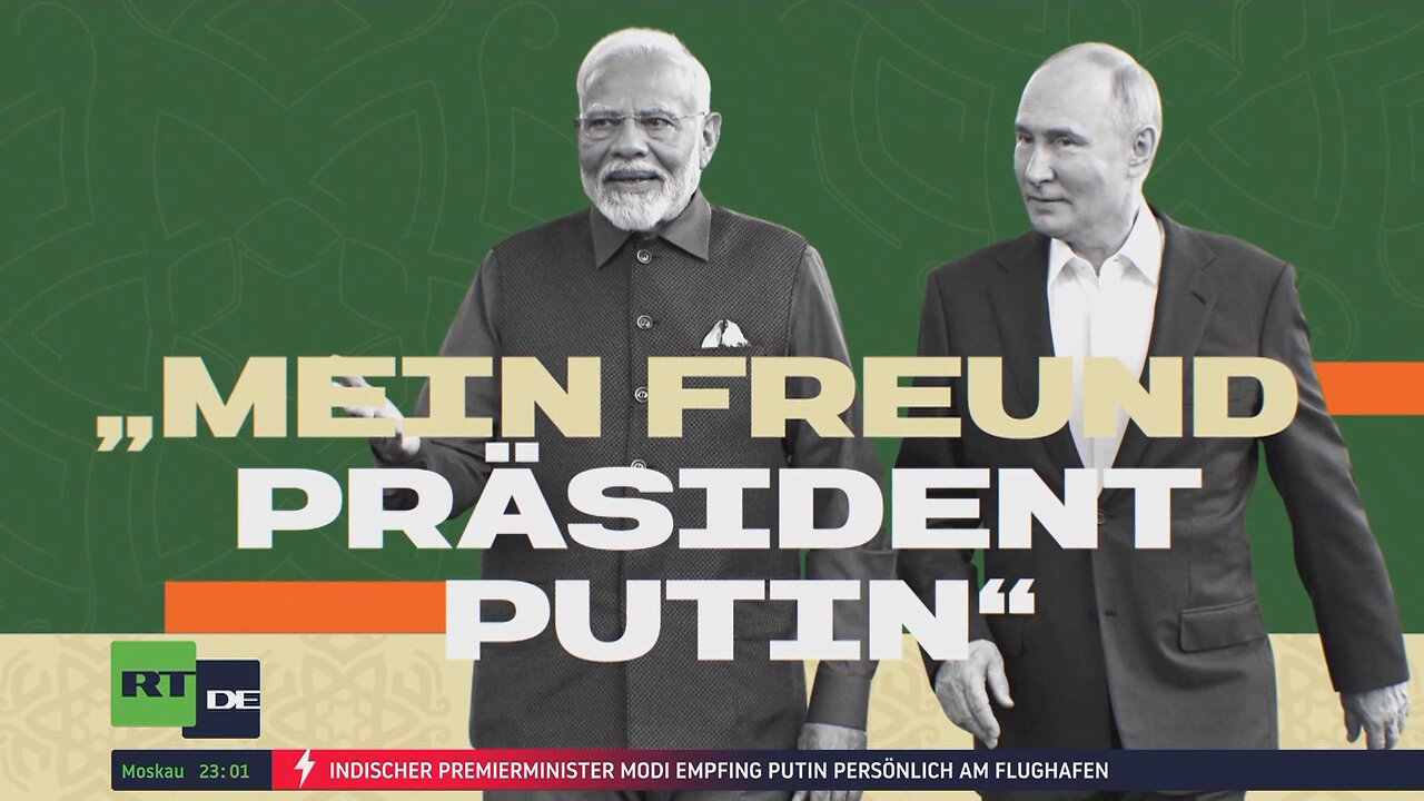 Historischer Besuch: Putin nach vier Jahren erstmals wieder in Indien
