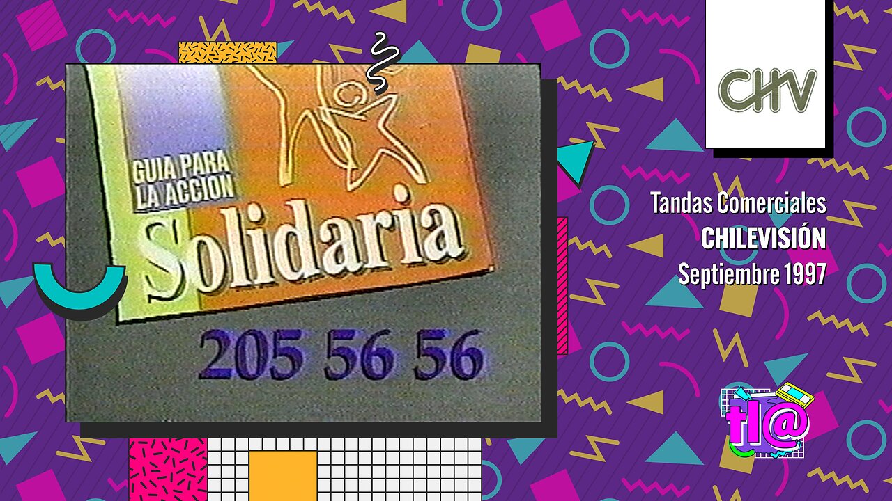 Tandas Comerciales Chilevisión (29 de Agosto 1997)