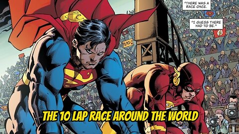 Can Superman Beat The Flash In A Race For Charity