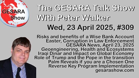 2025-04-23 GESARA Talk Show 309 - Saturday