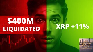 XRP EXPLODES 11% While $400 Million Liquidated - Crypto Market Chaos Explained