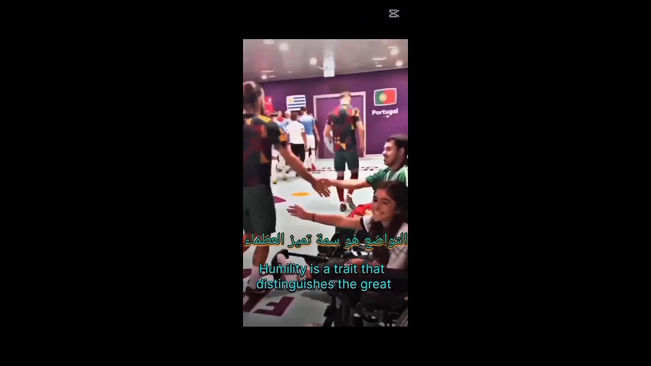 The legend Cristiano is humble✅