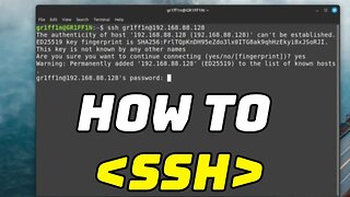 How To Use SSH In Linux & Partially Windows.