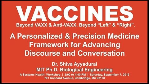 Beyond Pro- and Anti-Vaxx: A Systems Biology Analysis