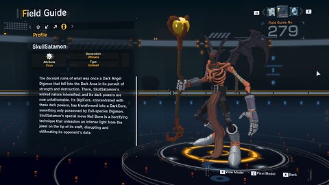 skullsatamon all digivolution/de-digivolution/profile Digimon Story Time Stranger