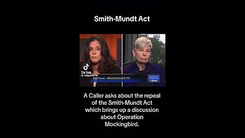 The re·scis·sion of Smith Mundt Act & Operation Paperclip 📎 How the Mainstream Media lies legally.