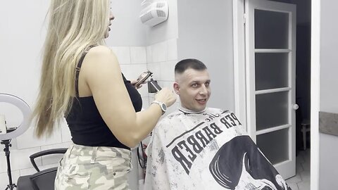 ASMR HAIRCUT BY PAMELLACHKA