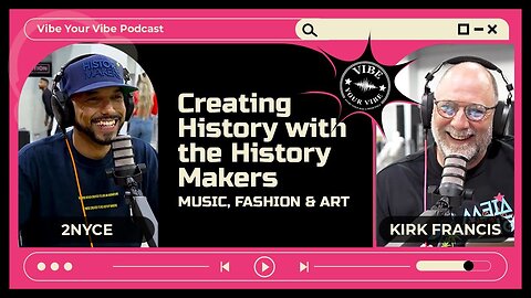 How 2NYCE Created a Movement Through Music and Branding | Vibe Your Vibe Podcast