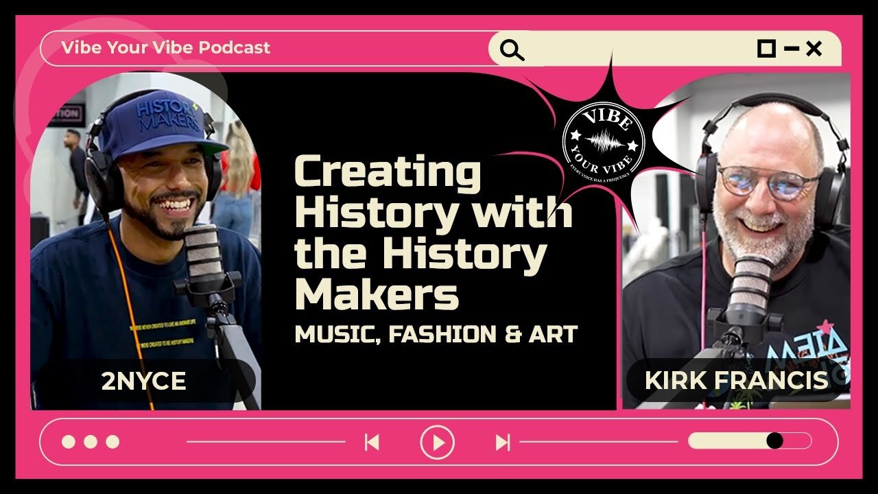 How 2NYCE Created a Movement Through Music and Branding | Vibe Your Vibe Podcast