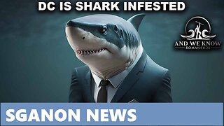 AND.WE.KNOW.8.11.25: D.C. filled with SHARKS... SGANON NEWS