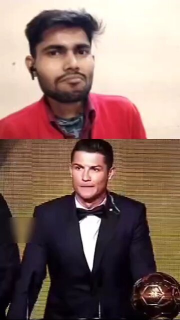 Ronaldo won best footballer cup - Reaction