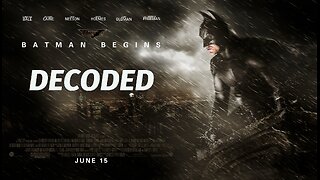 ⚫️🔺🐇 DECODED: Batman Begins ▪️ Christopher Nolan; Hollywood Decoded