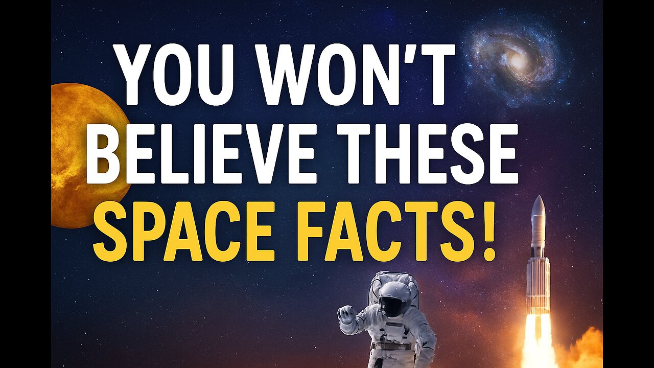 You Won’t Believe These Space Facts! 🌠 | Mind-Blowing Astronomy"