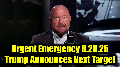 Trump Announces Next Target. 8-19-25-AT-7PM-CST-05T-EST #TRUTH