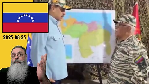 Venezuela 2025-08-25: AMERICAN SHIPS are ARRIVING and MADURO HIDES in a FANTASY BUNKER