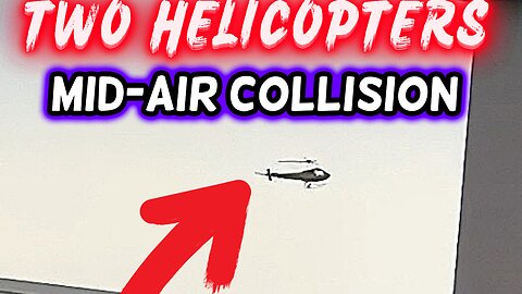 BREAKING: Two Helicopters Crash - Mid-Air Collision in New Jersey