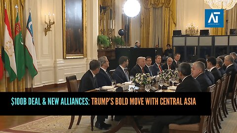 Trump Hosts Central Asian Leaders: $100B Deals & New Alliances | US Politics | Amaravati Today