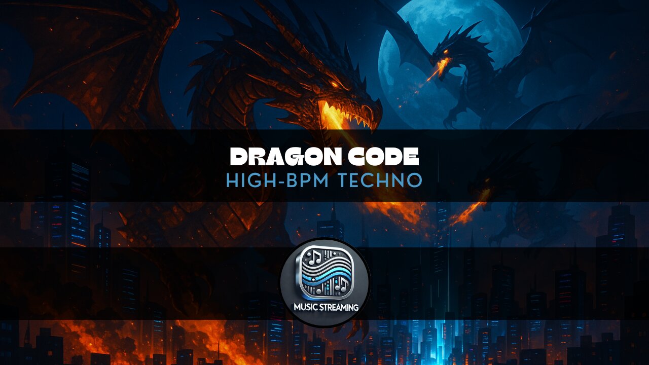 DRAGON CODE - High-BPM Techno music - Add to your playlist