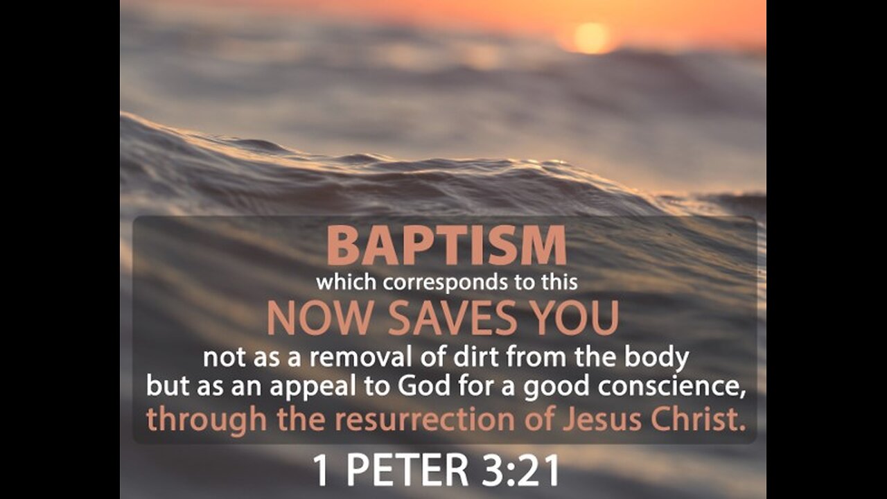 Cross Stream: The Holy Cross | Luther's Small Catechism: The Blessings of Baptism
