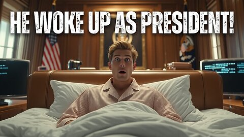 He Woke Up as President!