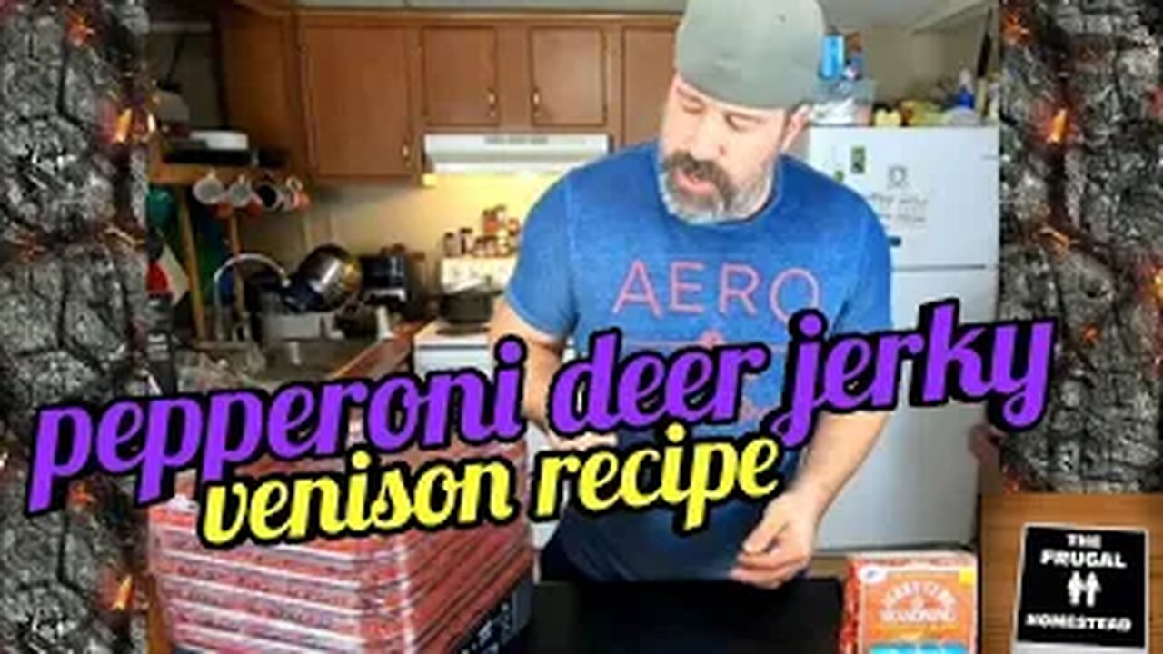 Pepperoni Deer Jerky - Venison Jerky