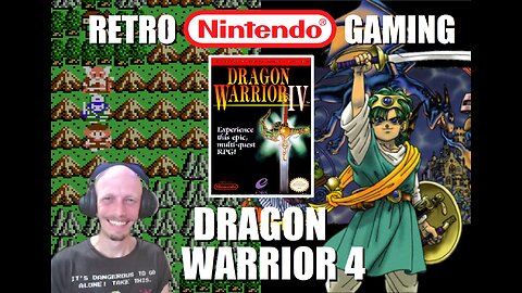 Dragon Warrior 4 (NES): Escape the Rule of the Tyrannical King in a MultiQuest RPG with BrightGaming