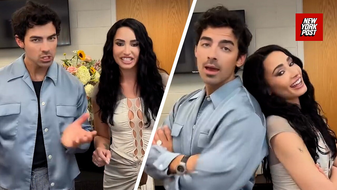 Demi Lovato joins ex Joe Jonas for surprise 'Camp Rock' reunion at Jonas Brothers Concert