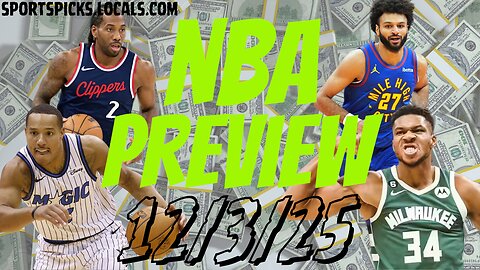 NBA Betting Preview - 12/3/25