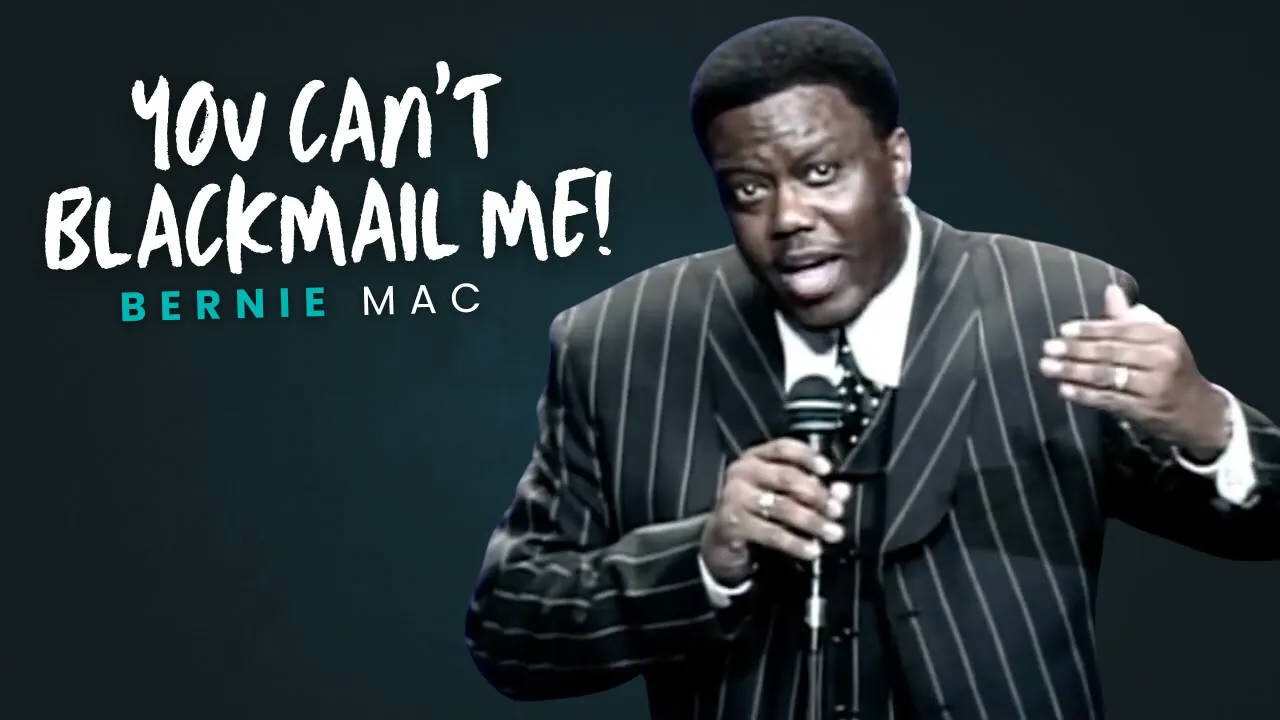 Bernie Mac - You Can't Blackmail Me #standup #comedy