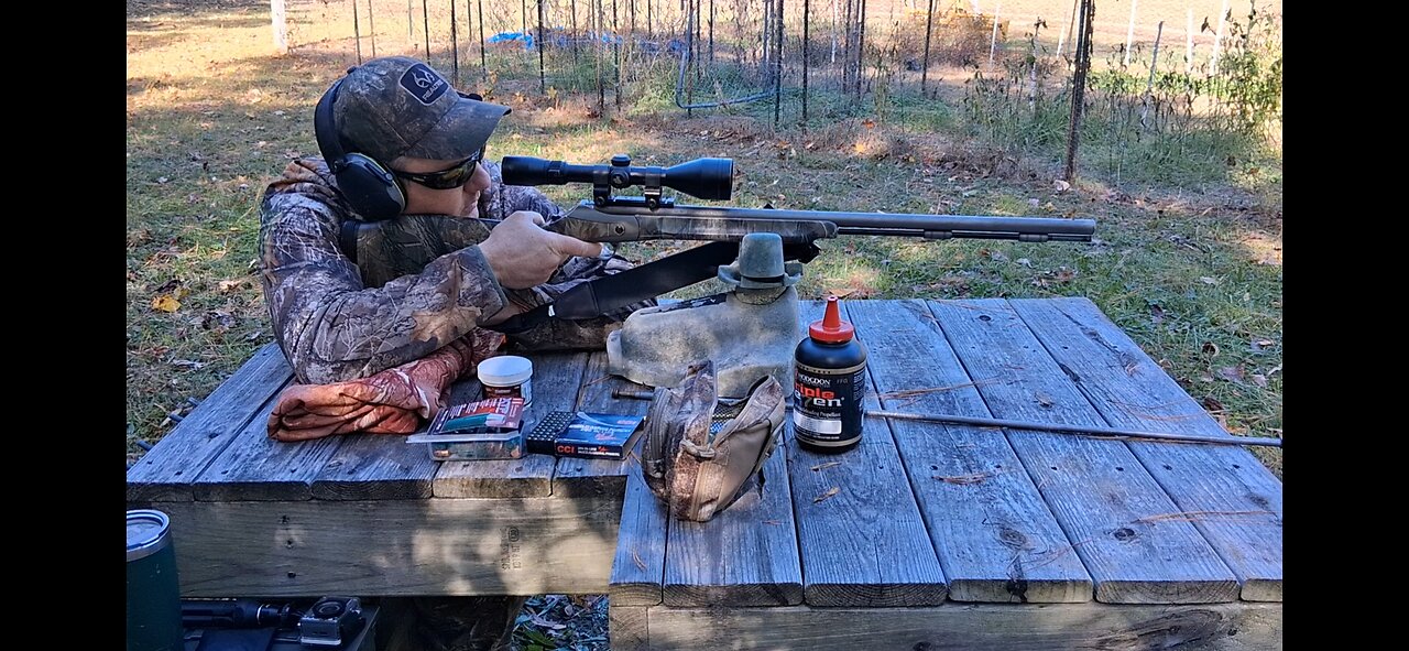 Getting ready for muzzleloading season '25-'26.