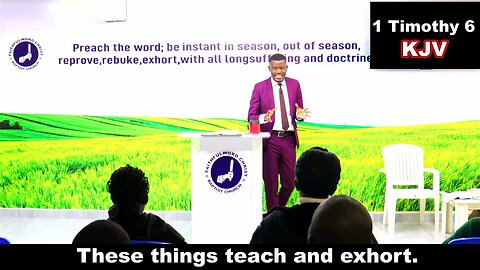 These things teach and exhort.