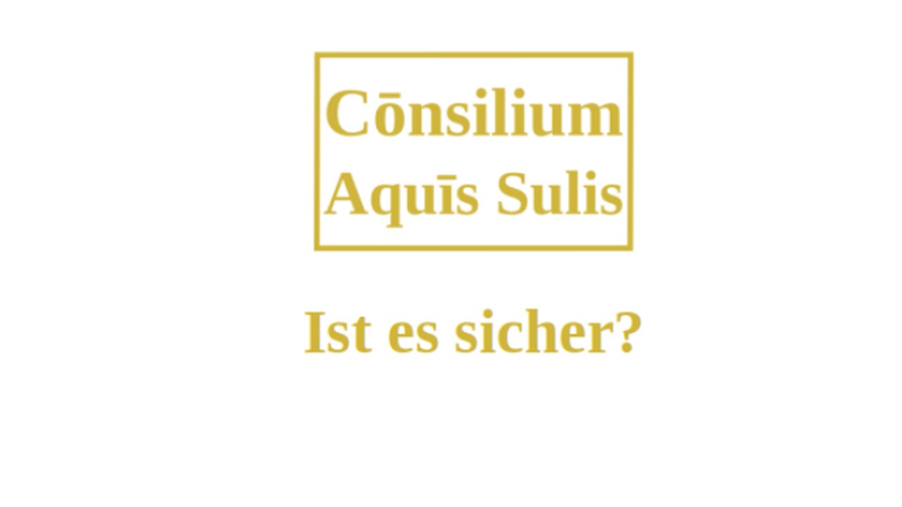 Ist es sicher? (Deutsch audio)