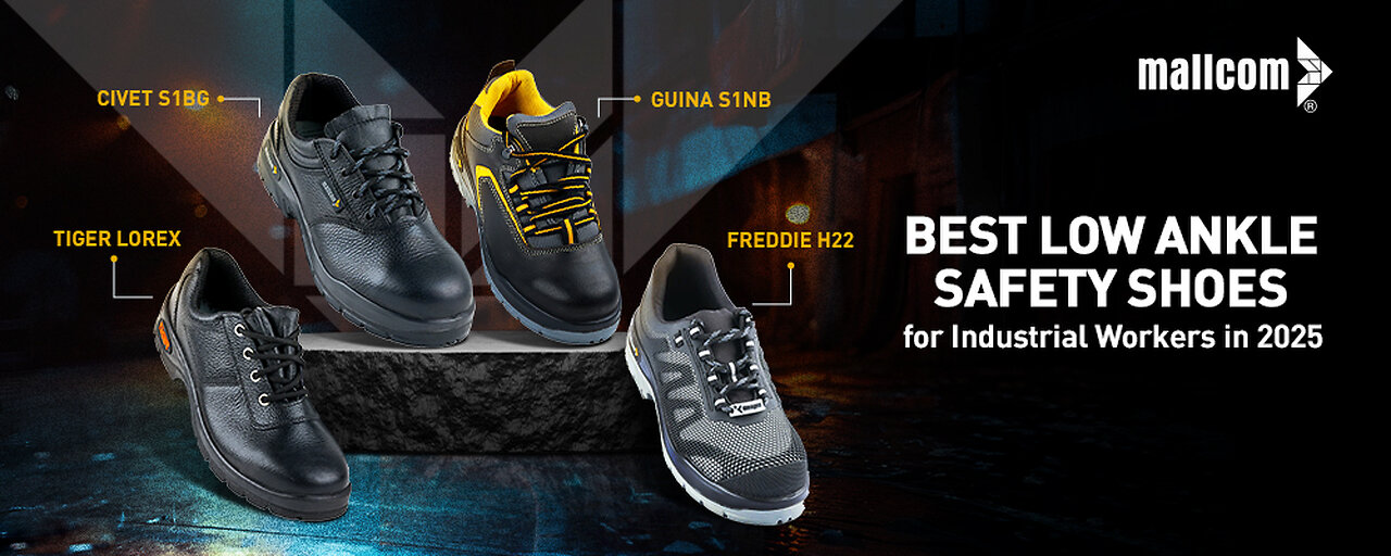 Best Low Ankle Safety Shoes for Industrial Workers in 2025