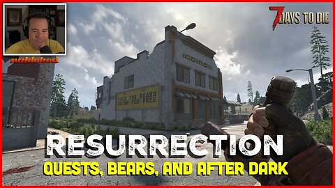 We Fought Two FERAL Bears! (7 Days to Die After Dark)