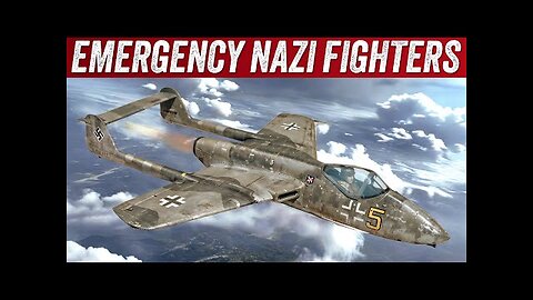 Hitler's Last-Ditch Jet Fighters And The MiG's Secret Fathers. Aviation Oddities & Cancelled Planes