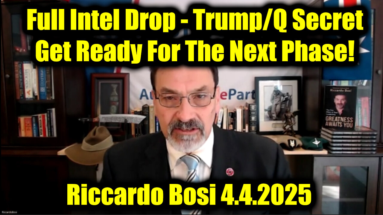 Riccardo Bosi Full Drop Intel 4.4.25 - Get Ready For The Next Phase!