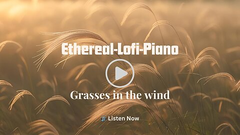 Grasses in the wind│Relaxing Lofi Soundtrack for Fall Evenings