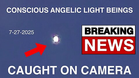 Conscious Angelic Light Beings Captured On Video & Photo Stills | 4K Footage!