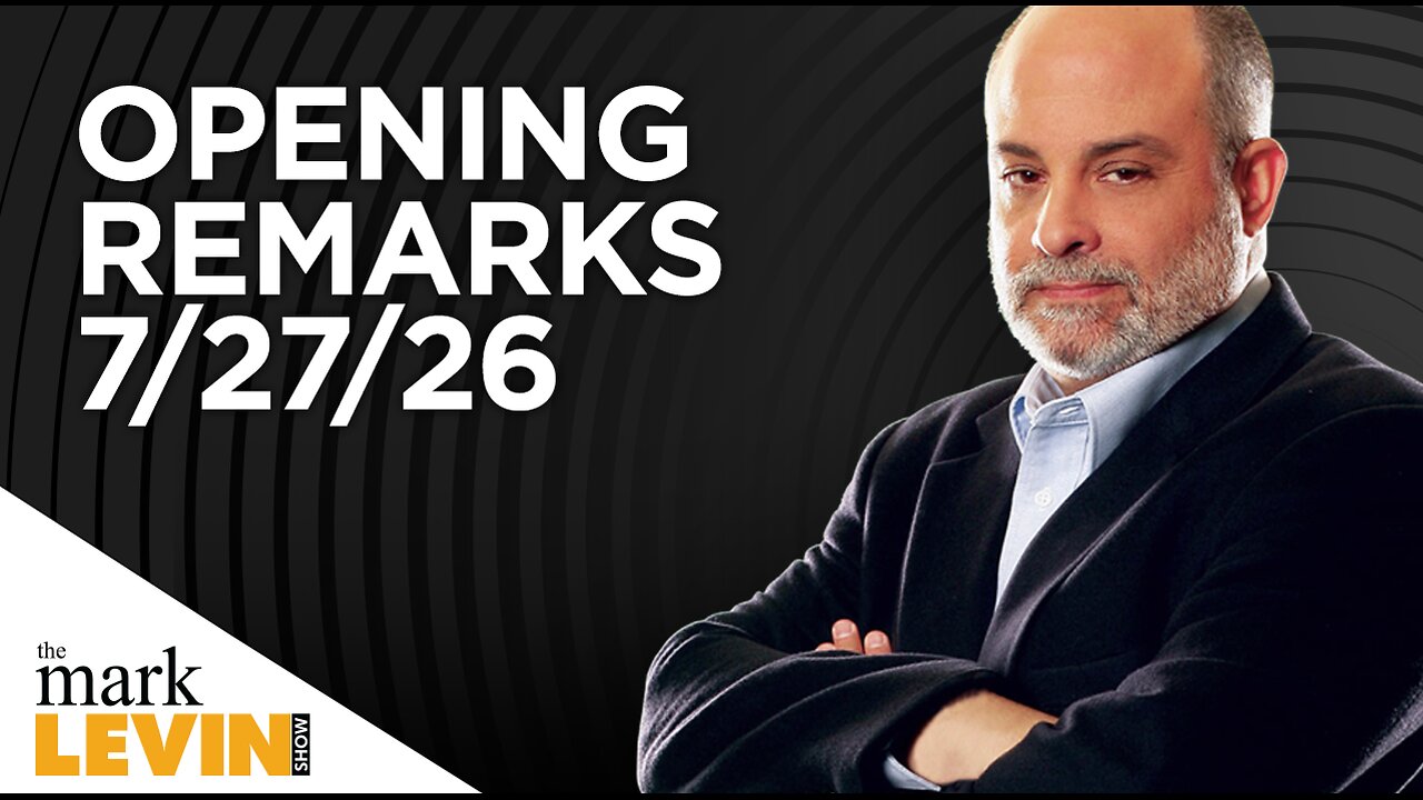 Mark's Opening Remarks - 7/27/26