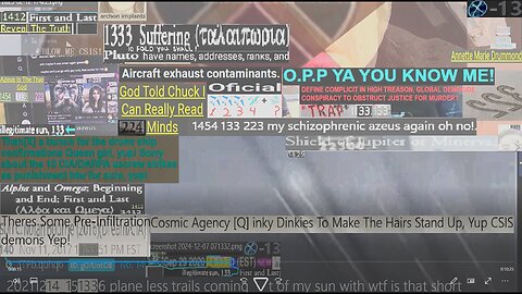 Theres Some Pre-Infiltration Cosmic Agency [Q] Inky Dinkies To Make The Hair Stand Up, Yup CSIS Yep!