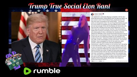 Trump on Elon