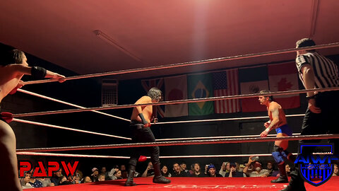 AIWF Tag Team Champions Corey Duke & All Go Nellie vs Mystery Opponents