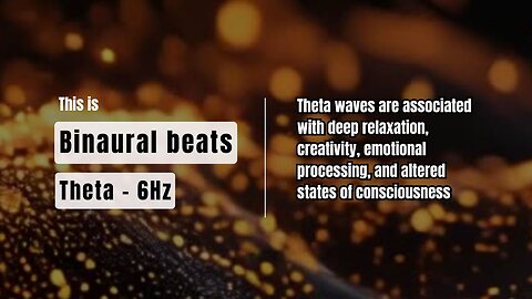 Binaural Beats | Theta 6Hz Meditation Music for Deep Relaxation, Sleep, and Healing