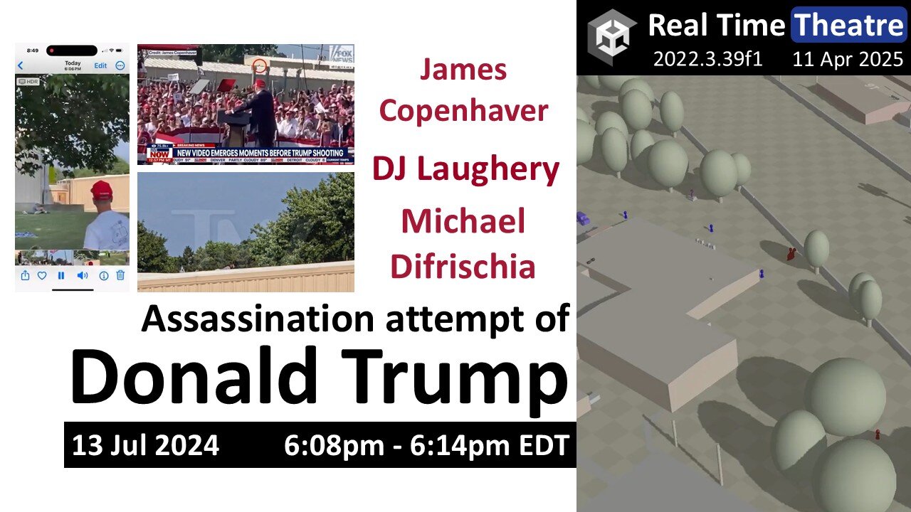 Real Time: Trump Assassination Attempt (Jul 13) | Copenhaver, Laughery, Difrischia (6:08 pm EDT)